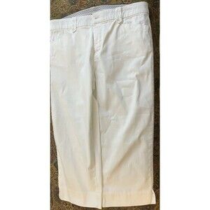 Intro Love the fit Stretch White Capri Size 6P Comfort Waist